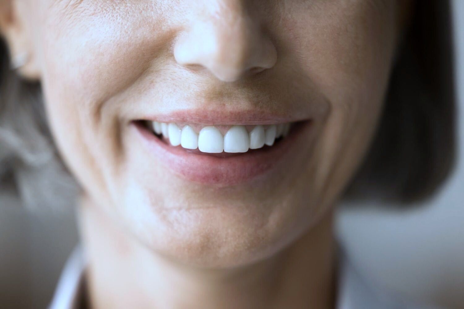 girl with metal braces